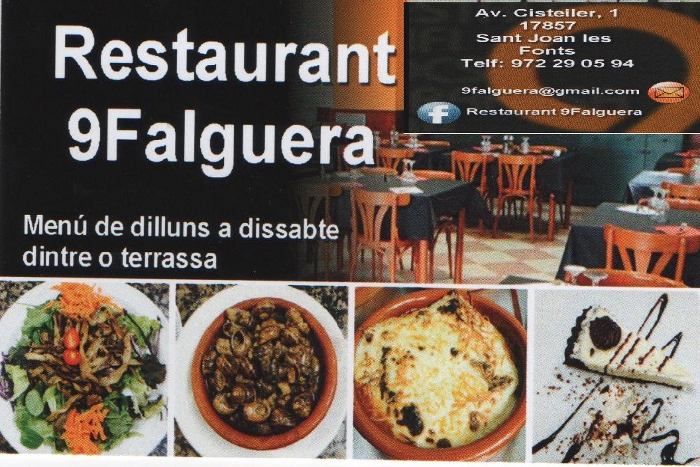 Bar - Restaurant 9 Falguera